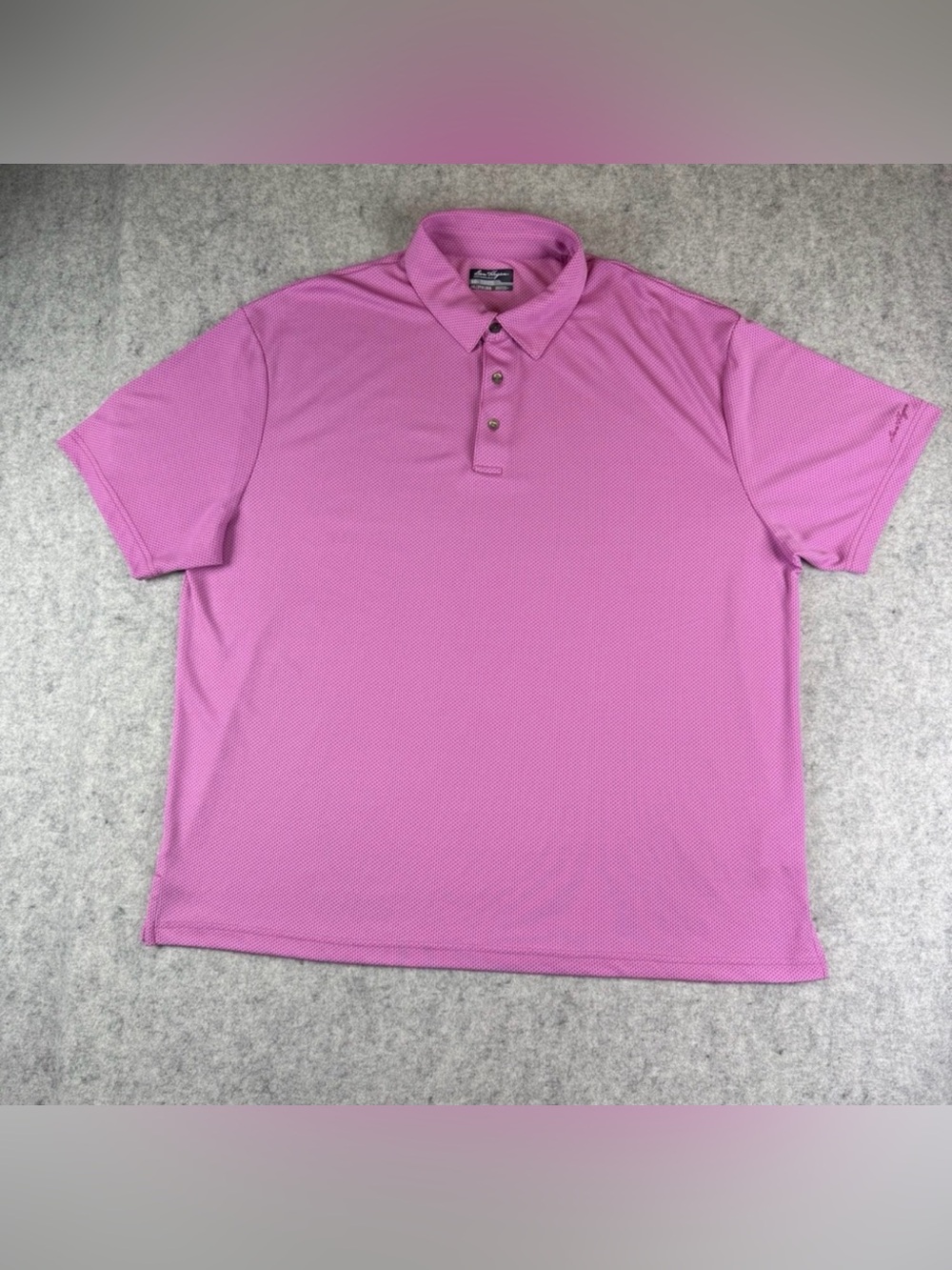 Hogan Men’s Pink Short Sleeve Performance Polo